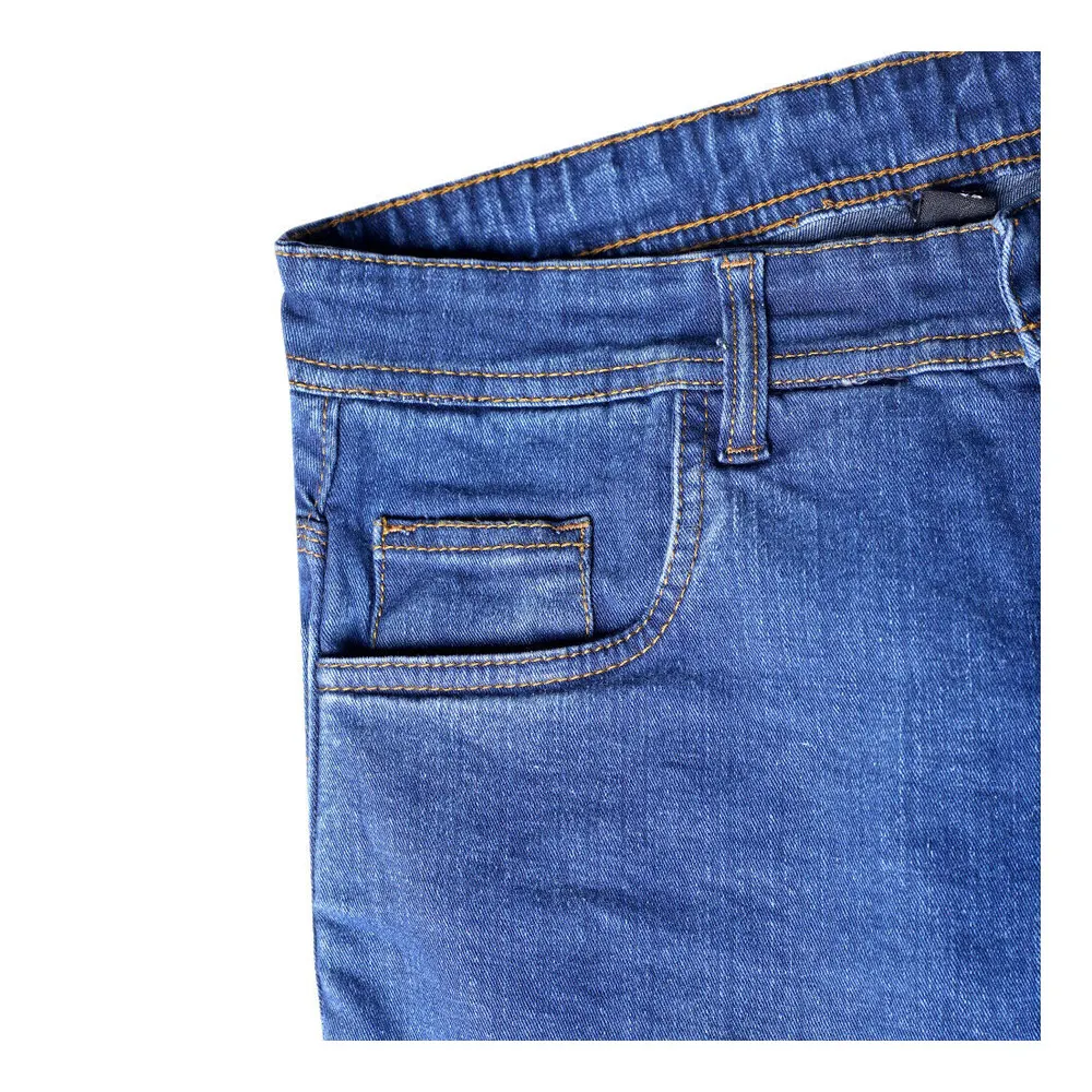 Get On Your Design Stretch Slim Fit Motorcycle Motorbike Riding Racing Jeans Made With Lining