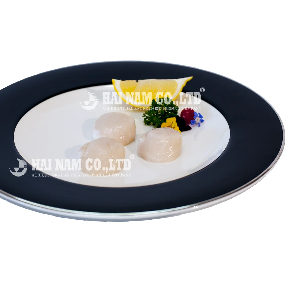 Good Quality 2 Years Shelf Life Characteristics Flavor Frozen Scallop Meat Made In Vietnam