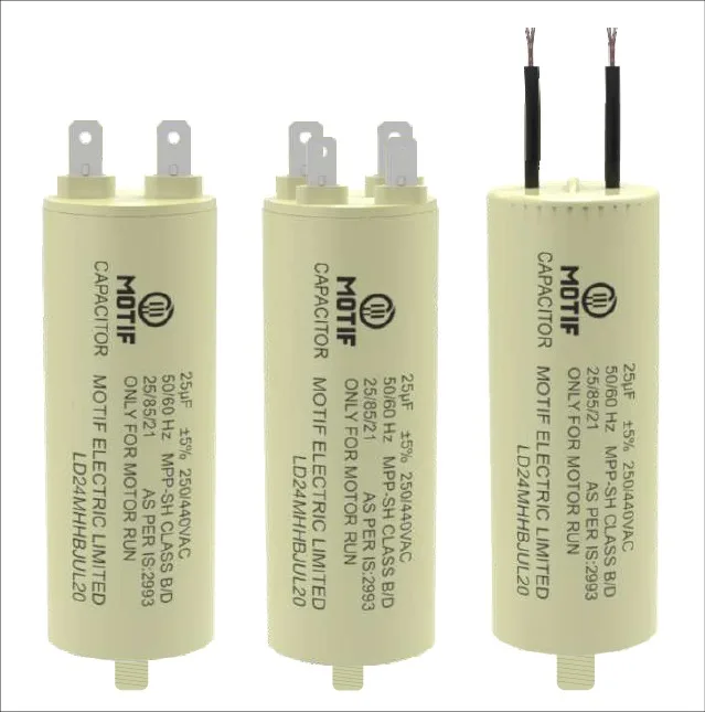 Конденсатор двигателя 16 мкФ с гвоздиком RoHS маркировка CE