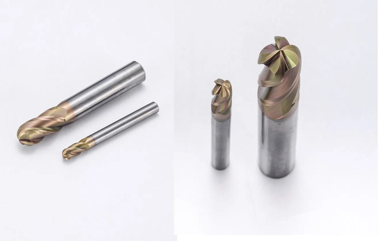 Производитель твердосплавная Концевая фреза с 4 канавками инструменты для резки ЧПУ