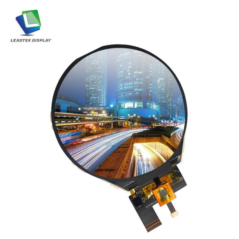 Round 3.4 inch 800*800 LCD display with touch screen 3line MIPI Interface display ips tft lcd screen