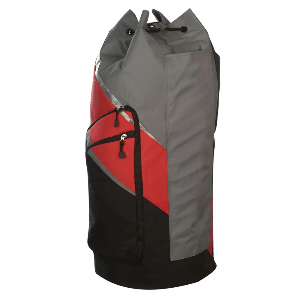 Manufacturer Custom Polyester Waterproof Gym Bag Travel Sport Zipper Luggage Tote Duffle Bag