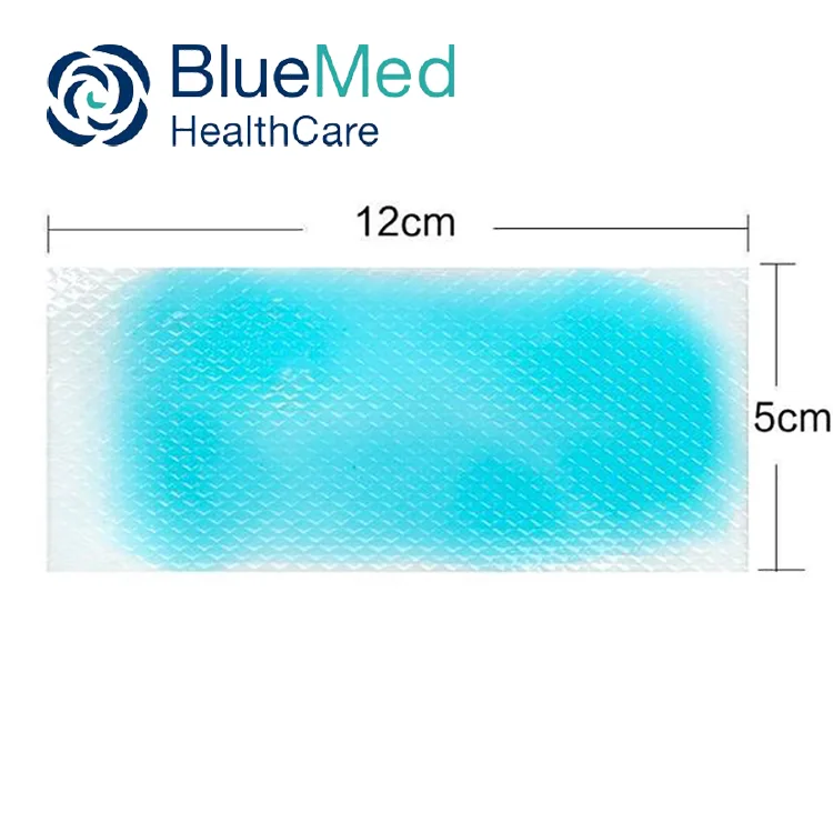Bluenjoy Physical Cooling Free Samples Cooling Gel Patch Reliever Pain Reduce Fever Baby Fever Cooling Sheet