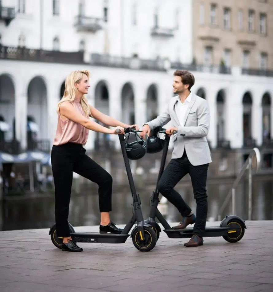Оригинальный электрический скутер Ninebot Segway MAX G30 65 км складные электроскутеры для взрослых скутеры верховой езды