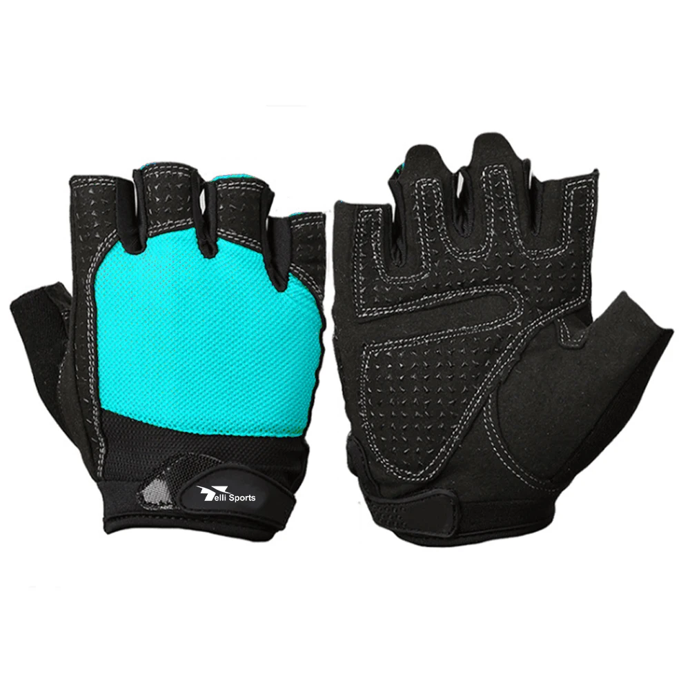  Оптовая продажа велосипедные перчатки из микрофибры с логотипом на заказ