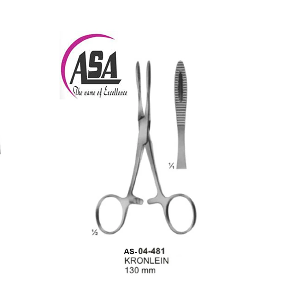 Kronlein 130mm hemostatic forceps high quality low price forceps