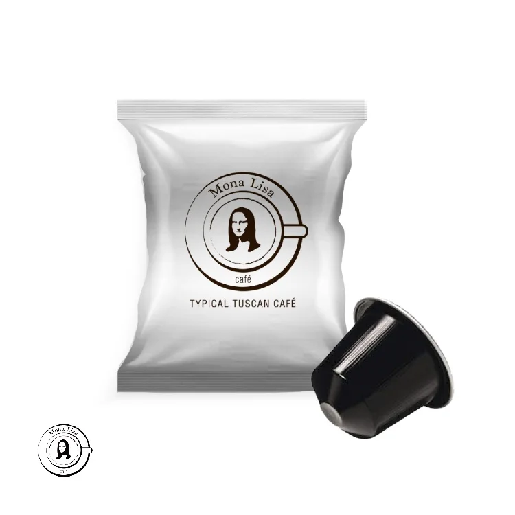 High quality Italian Coffee 25% Arabica 75% Robusta Nespresso Compatible Coffee Capsule for Espresso