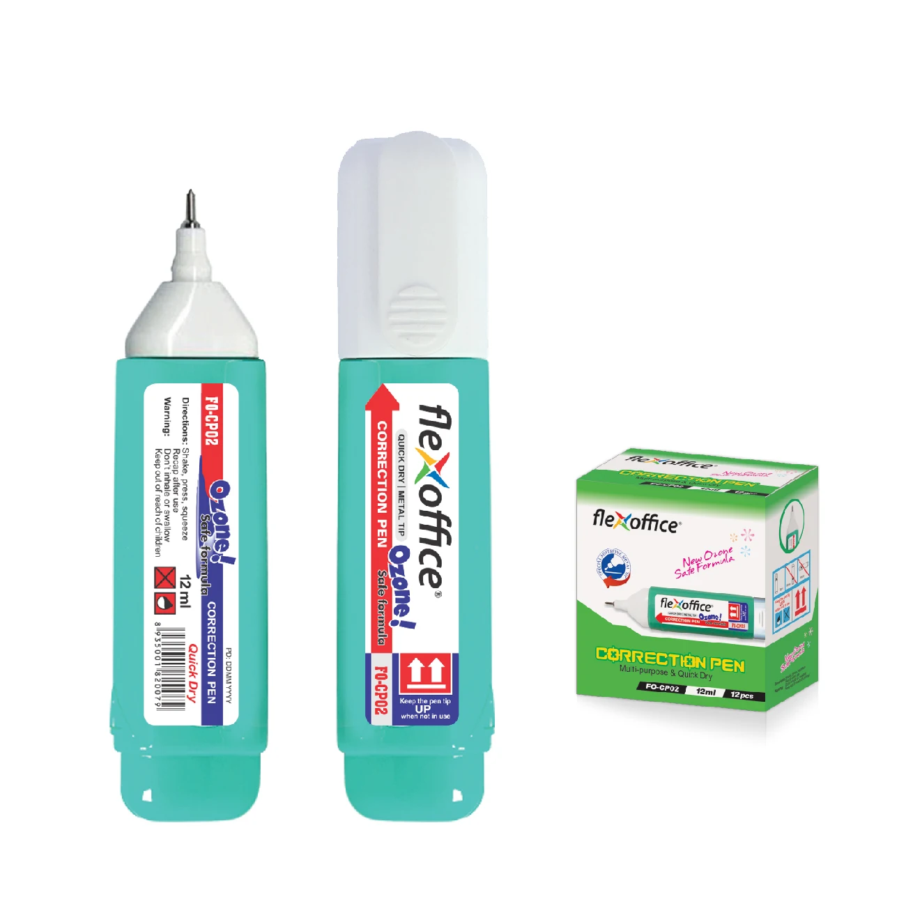 Офисные и Школьные принадлежности корректирующие материалы корректирующая жидкость корректирующая ручка FO-CP02