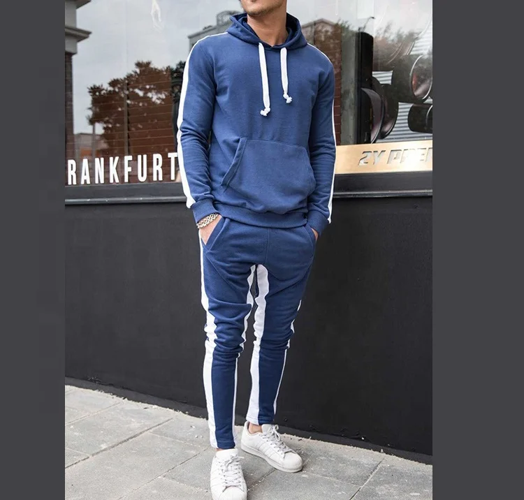 good quality plain cotton hoodie sweat suits wholesale jogging suits sport  track suit