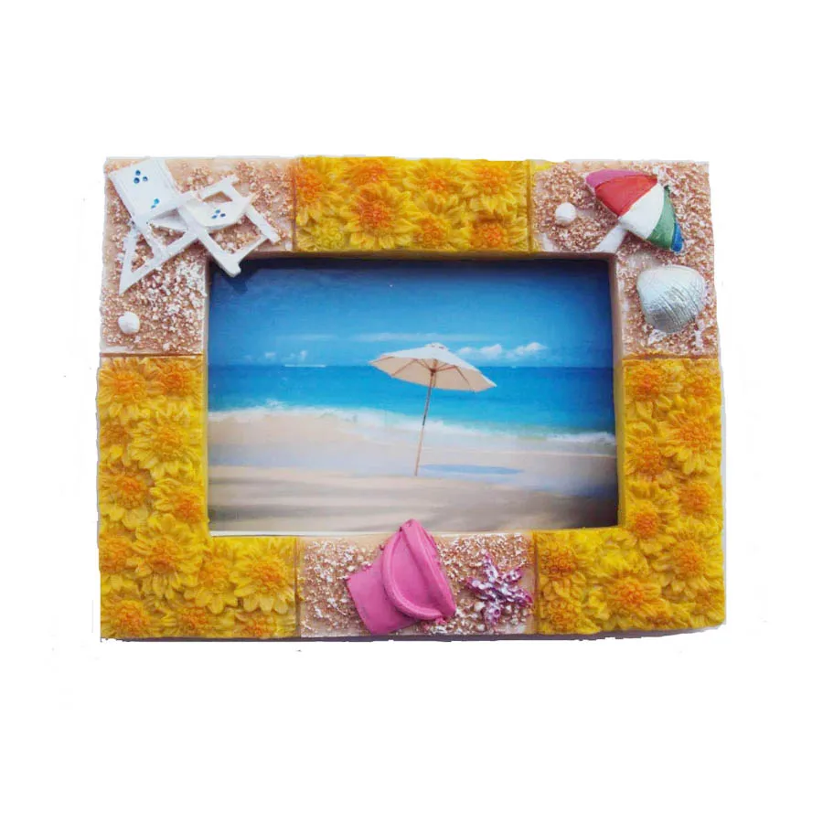Polyresin photo frame for souvenir picture frame gifts
