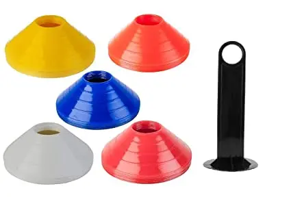 Outdoor Football Space markers for speed Agility Training Space Markers Set of 50