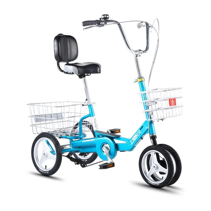 tricycle for Grocery shopping bicycle three wheel trike adult tricycle