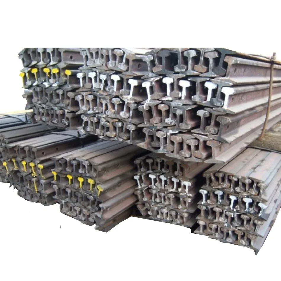 
R50 R65 standard Steel Scrap Used Rails 