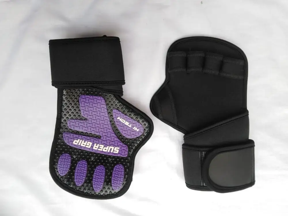 Weight Lifting Gloves POWER GRIP PADS GYM FITNESS EXERCISE STRENGTH TRAINING WEIGHT LIFTING BAR GRIPS By FIT IMPEX