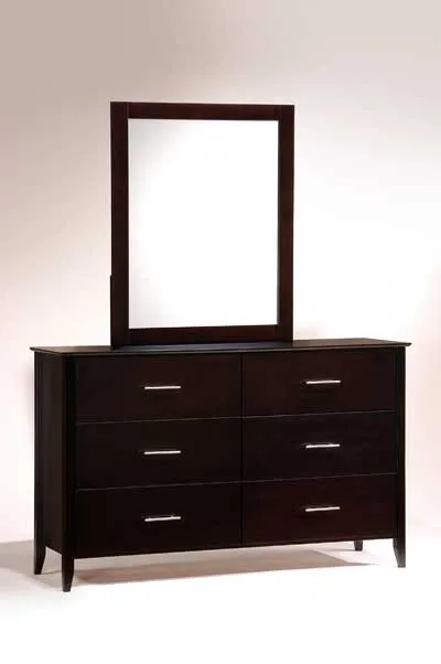 wooden bedroom set solid wood bed dresser mirror night stand chest drawer solid wood bedroom furniture Malaysia