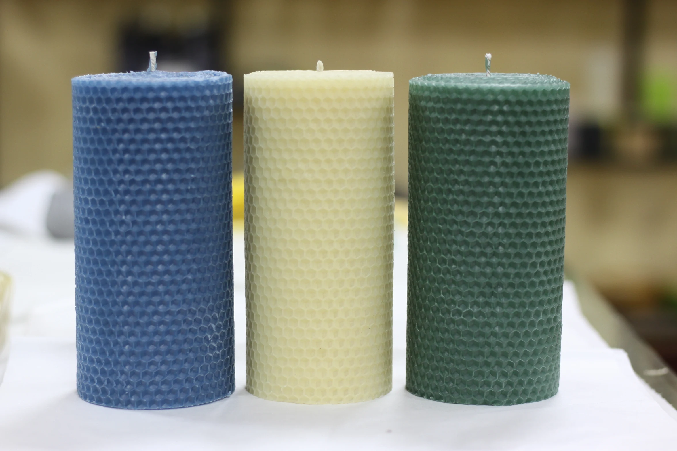 100% Wholesale Handmade Natural Bees Wax Beeswax Pilar