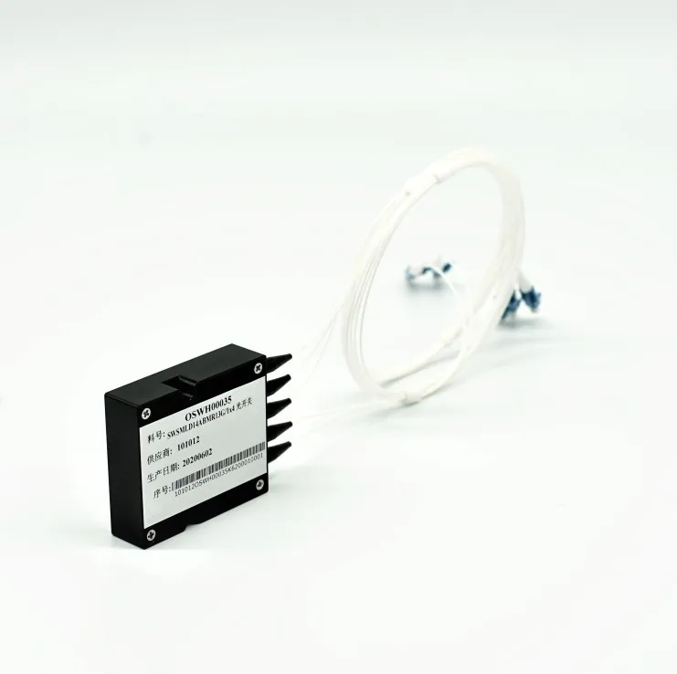 
Optical Switch 1x2 1510-1610nm LC/UPC 900um Optical Switch Module 
