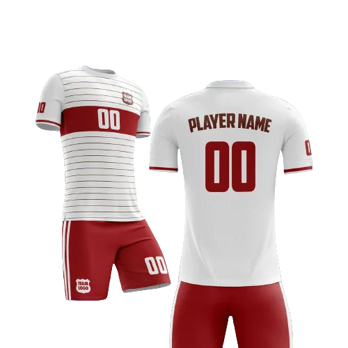 Amazon Hot Selling Mens Cheap Soccer Uniform with team logo custom sublimated design football uniforms