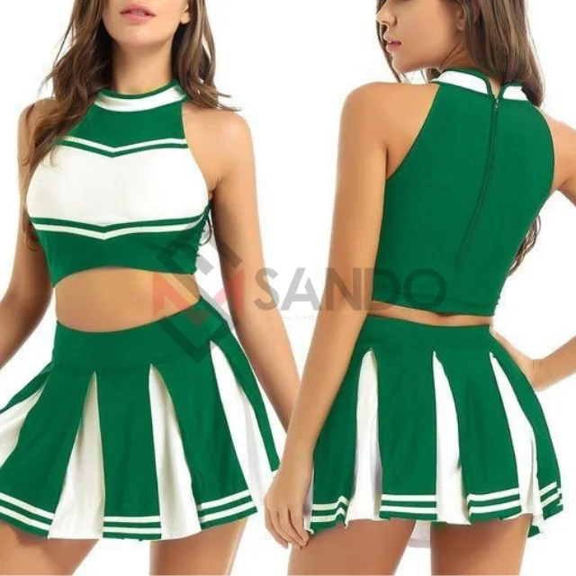 Hot Sexy Professional Sport Girls Cheer Dance Cheerleader Costume Custom Cheerleading Uniforms Women OEM Customs Logo Sportswear