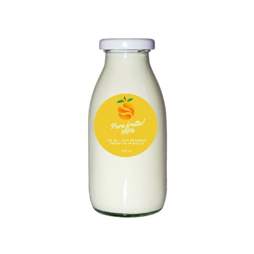 
Натуральный чистый здоровый свежий фруктовый сок 100% итальянский сицилийский апельсин мандарин в стеклянной бутылке 