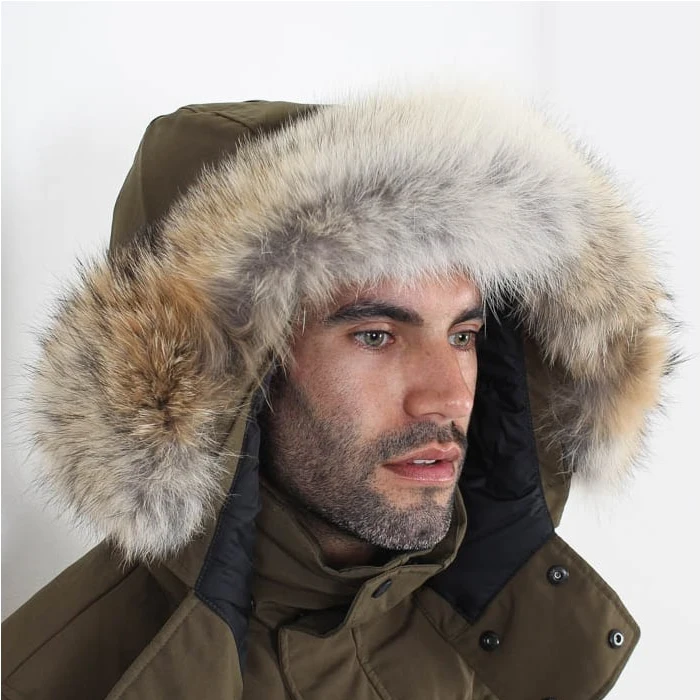 
FIVEOCEANS 2021 new Hip slim hooded zipper Bombers duck down men parka men jacket coats hombre man down jacket 