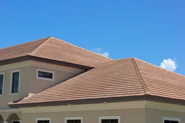 OEM Service Modern Curved Spanish Flat Clay Roof Tiles With Highly recommended by construction industrial contractor
