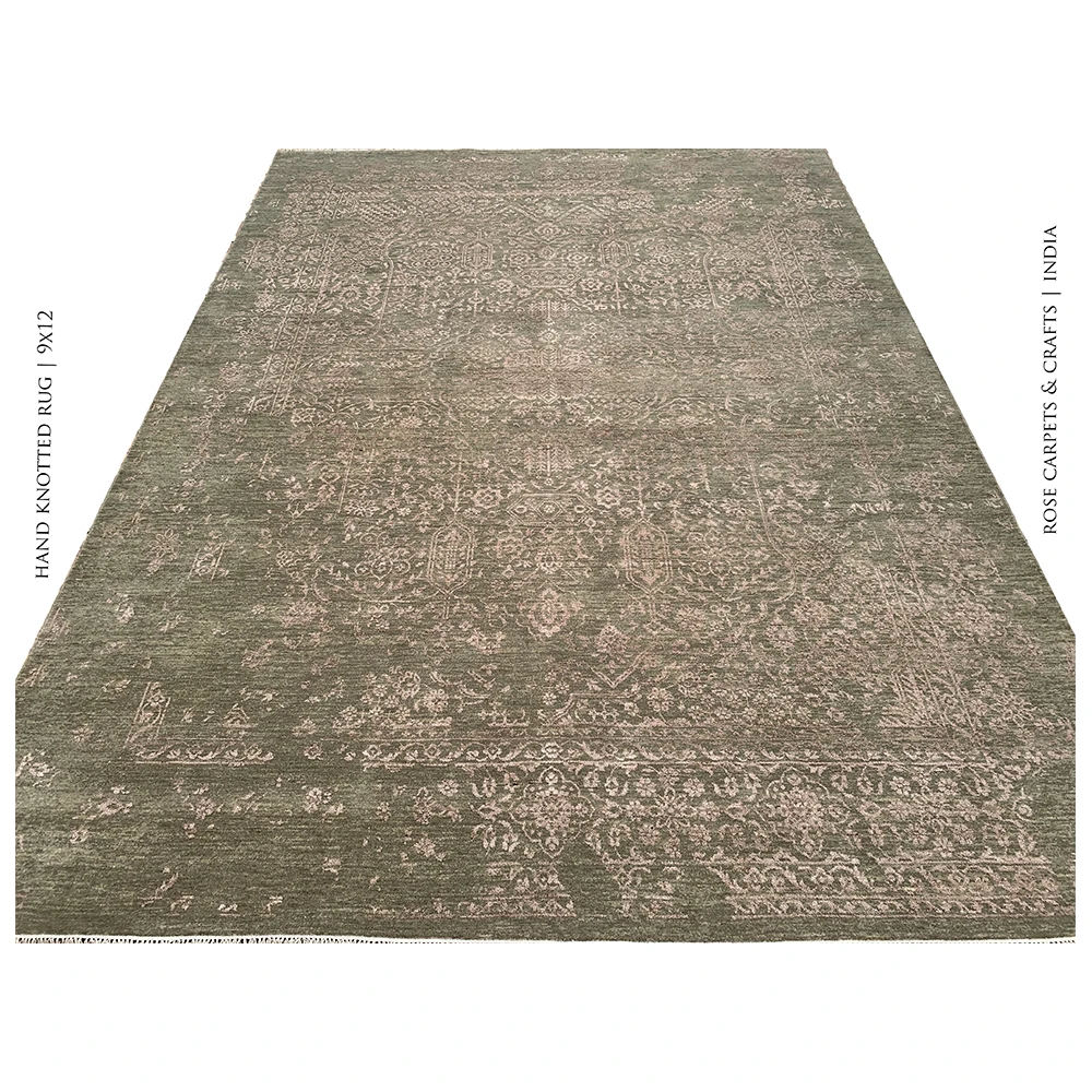 
Hand Knotted Wool Rugs 