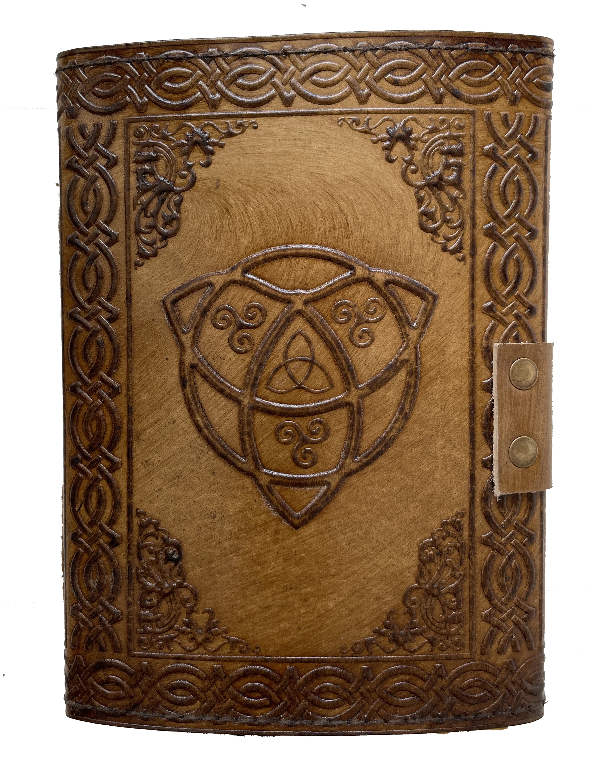 wolf custom design personalize vintage leathers journal Classic Leather Hardcover Diary 2022 double color antique  blank book