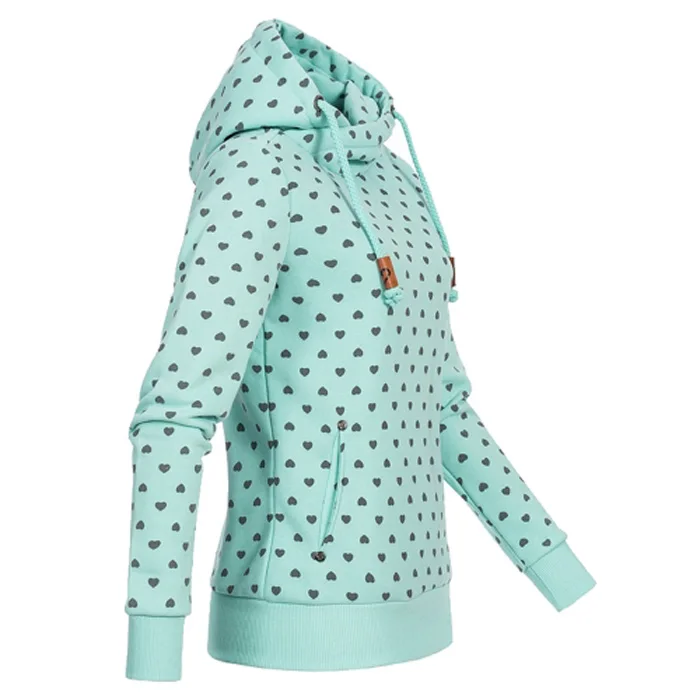 Лидер продаж высококачественная одежда однотонные розово-белые худи с цветочным принтом для женщин