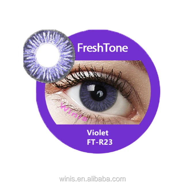 wholesale best selling Freshtone Romance 30 color cosmetic contact lens from Korea