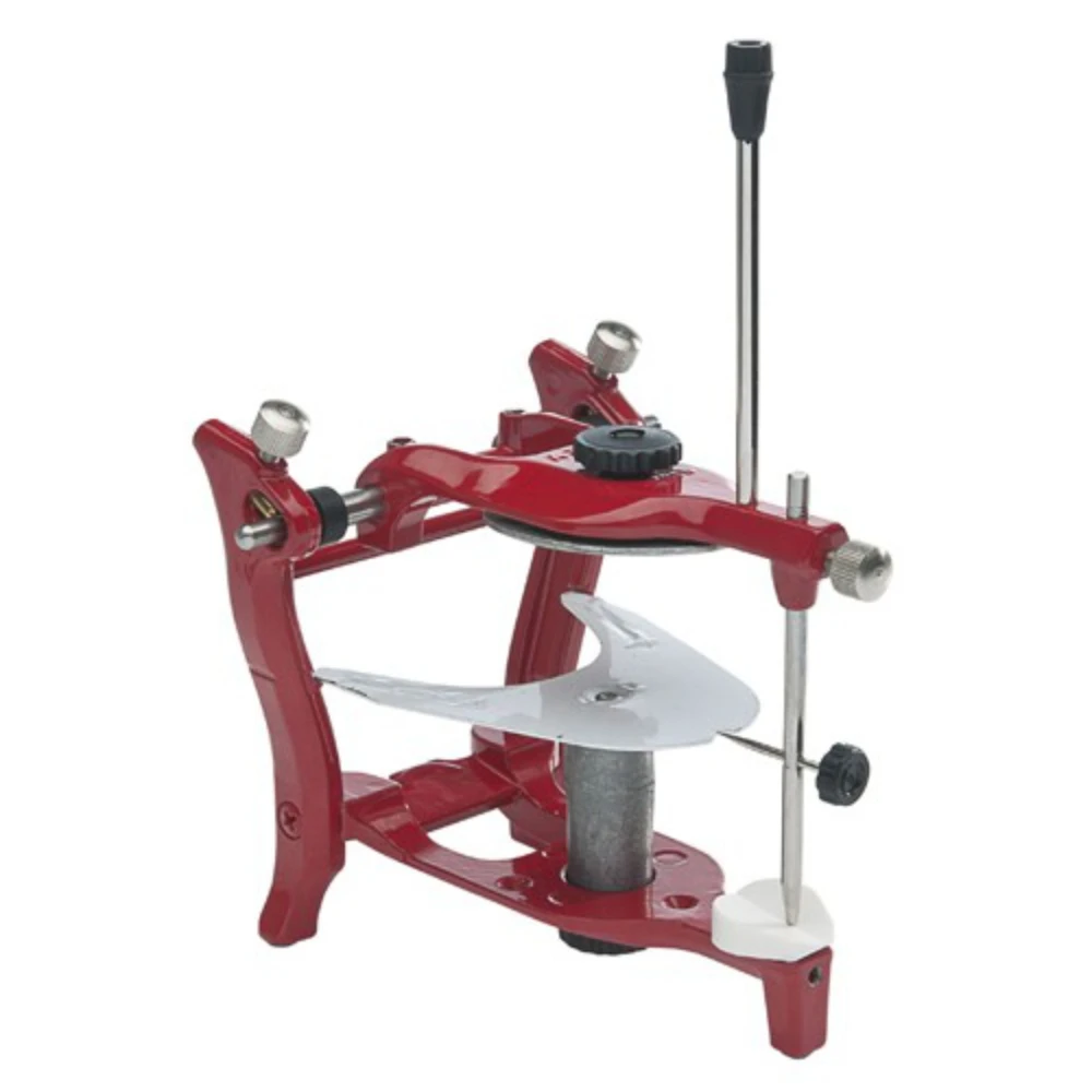 DENTAL LAB ARTICULATOR SEMI ADJUSTABLE ANATOMIC ALUMINUM RED COLOR DENTAL ARTICULATOR LIGHT WEIGHT     MGI-53