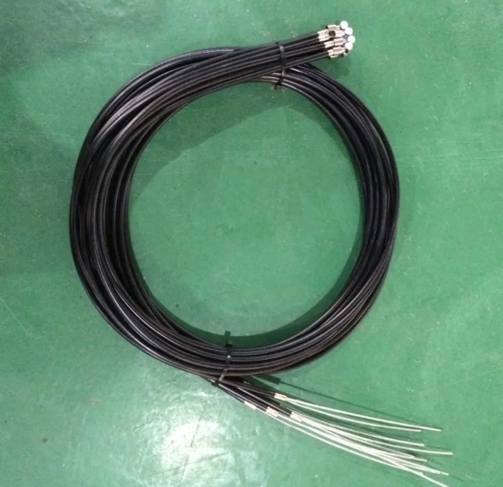 High quality smooth coated shift cable /derailleur cable/bicycle brake cable stainless steel wire rope