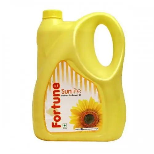 Fortune Sunlite Refined Sunflower Cooking Oil 5L Cans for sale (1600341408275)