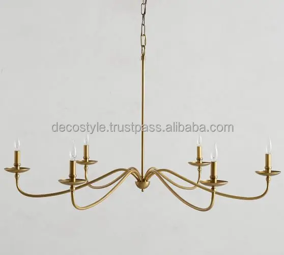 Black Iron Chandelier