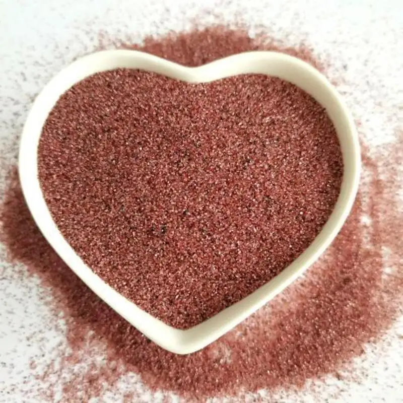 Red Rock Garnet Sand 80 Mesh Pink Alluvial Garnet