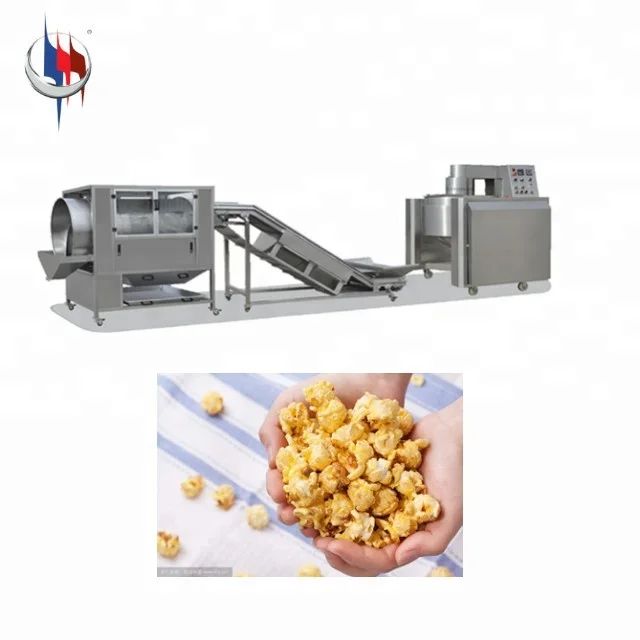 Industrial caramel kettle corn popcorn making machine