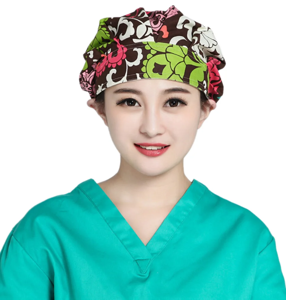 OEM service Fashionable wholesale Prodigy Modern Expandable-Scrub Hat Hospital Uniforms Nurse work wear medical scrubs