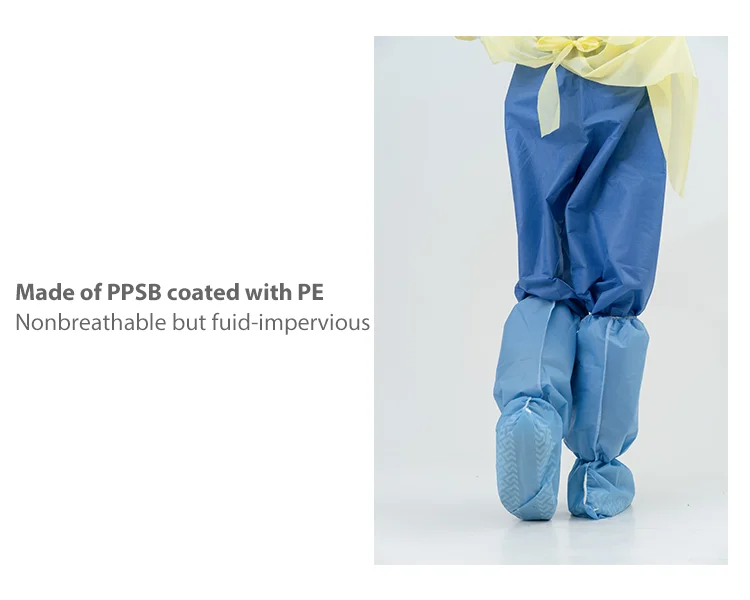 Anti-slip Cleanroom Antistatic ESD Disposable Shoe Boot Cover