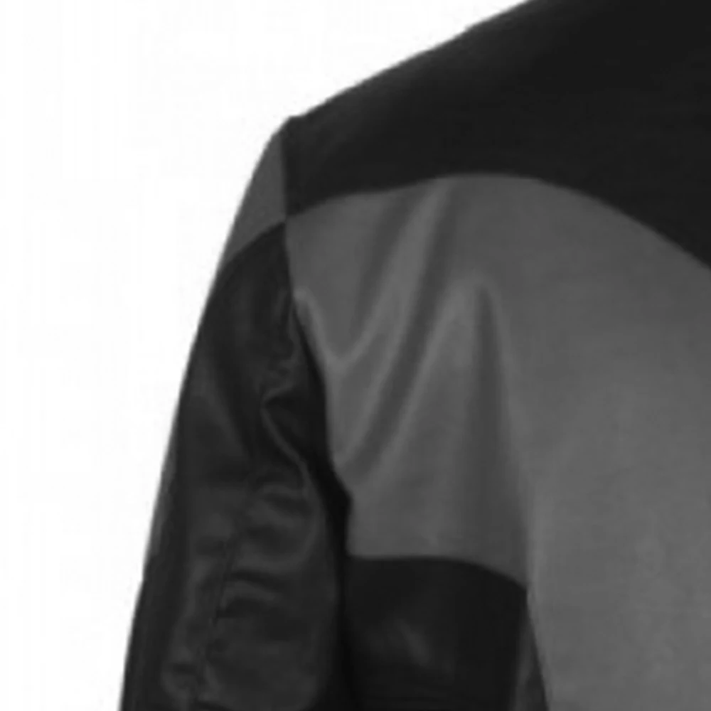  Натуральная овечья кожа модная мужская куртка