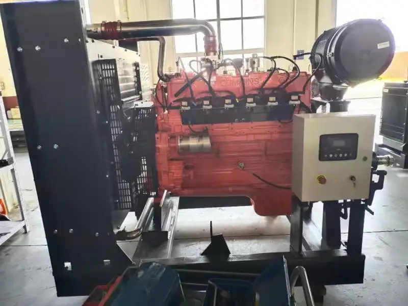 ISO CE ATS  three  phase 50HZ 1500RPM 75KVA/60KW silent natural gas generators with Cummins  engine for hotel