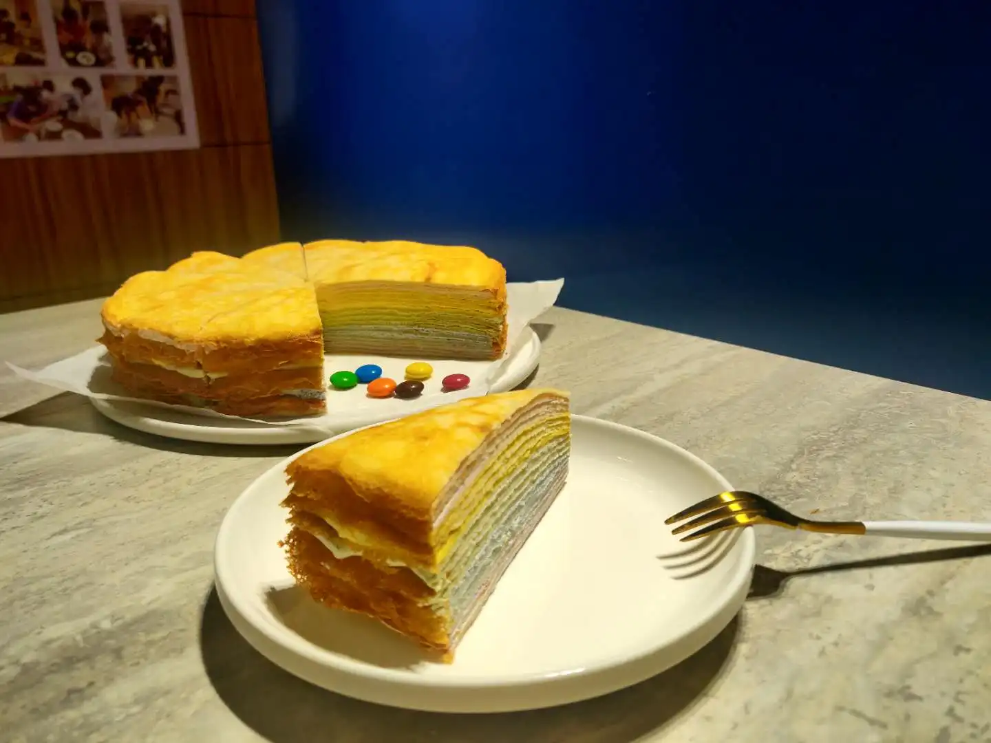 Fenghsi 10 дюймов * 10 листов/круглая оригинальная замороженная пирожная «креп»