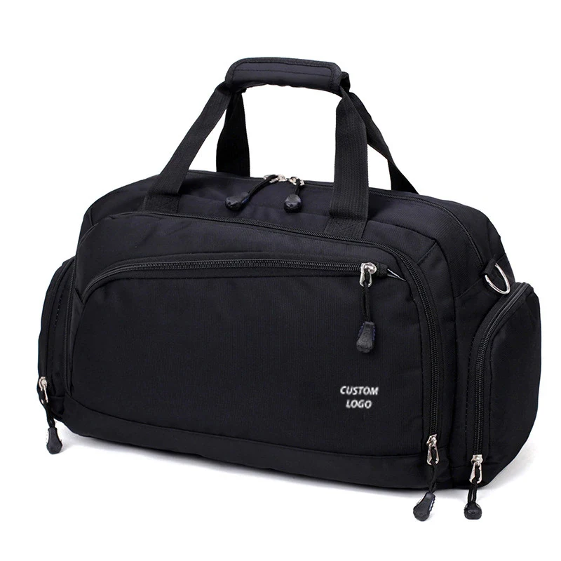 
Wholesale Best Small Sports Bag Custom Logo Black Top Trendy Fitness Sports Duffel Bag in Suitable Price 