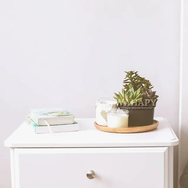 Бамбуковые тарелки и чаши экологически чистые вьетнамские биоразлагаемые бамбуковые многоразовые круглые