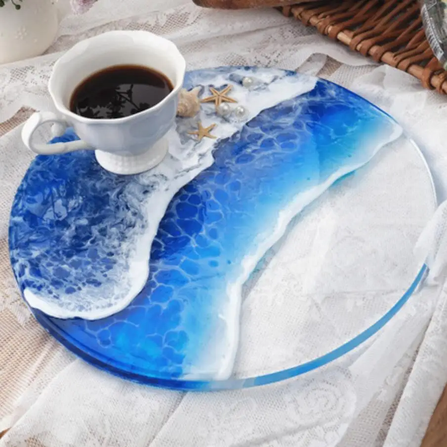 
New Large 30cm Silicone Spiral Maelstrom Circle Mold Whirlwind Cheesecake MouldFor Present DIY Cake Topper Decor Coaster Mould 