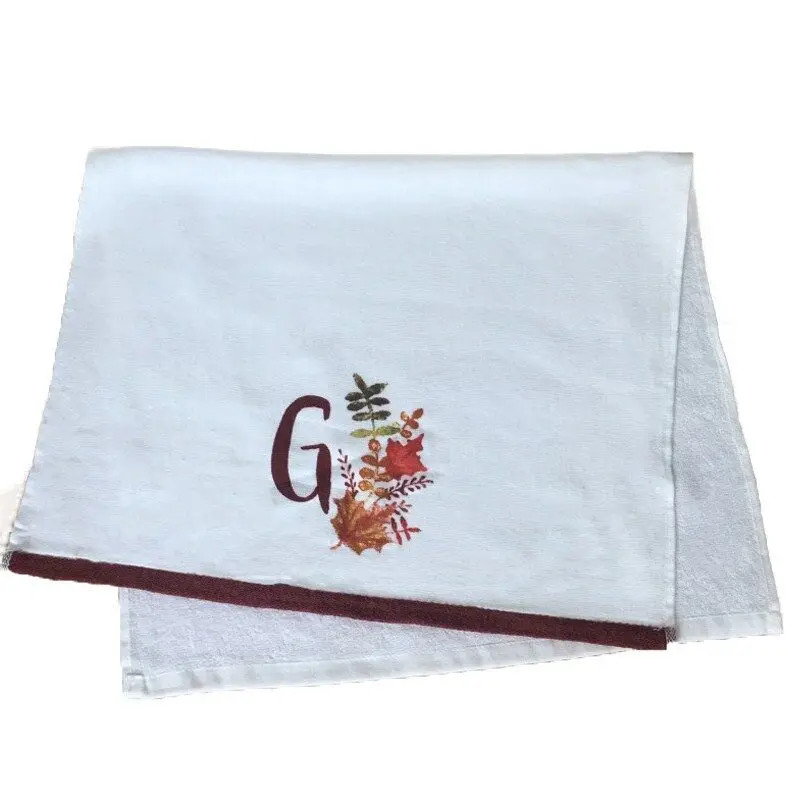 Wholesale best cotton kitchen towel Christmas Tea towel with printing