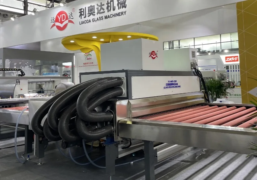 Горизонтальная машина для мытья и сушки стекла с воздушным лезвием 2 5