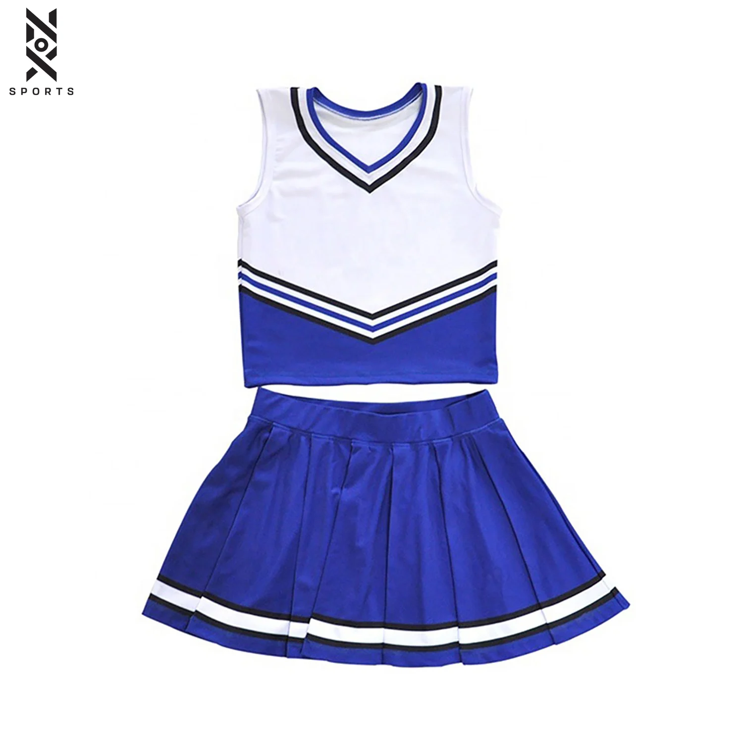  OEM-Сервис 2021 новая сублимированная блестящая униформа для чирлидинга профессиональная одежда молодых команд