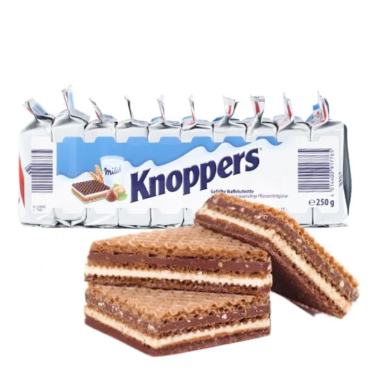Закажите шоколад knoppers 25 г в любое время