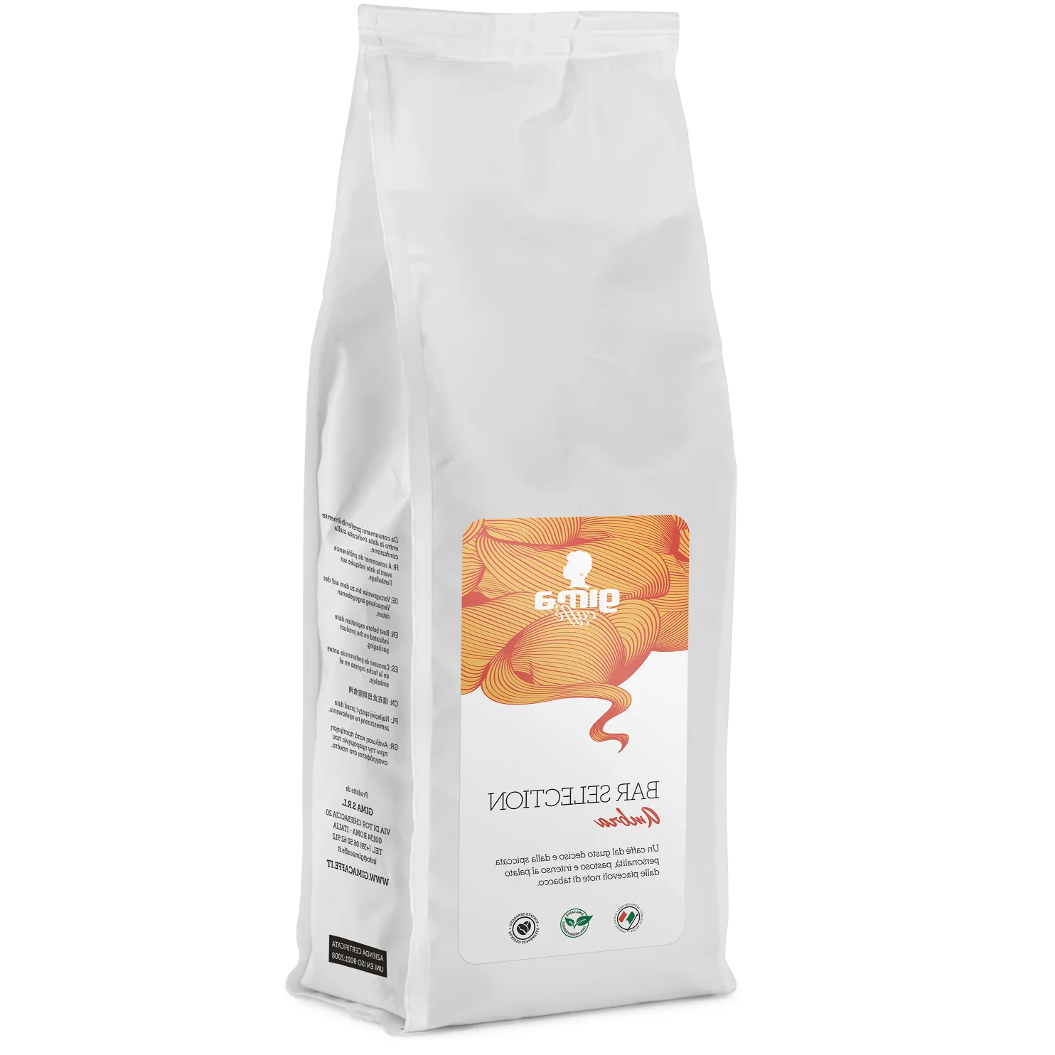 
Итальянские зерна эспрессо Gima, 250 г, смесь амбра для кофе Мока, кофе из цельных зерен, 0,250 кг, сбалансированный, легкий, средний 