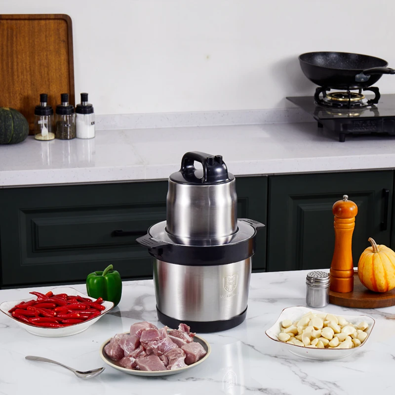 New kitchen products Large Capacity household food chopper electric meat grinder